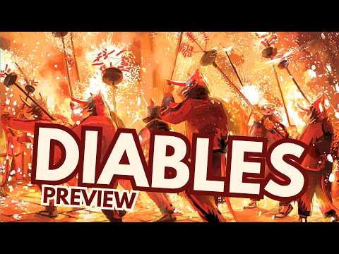 Diables | Solo Board Game Overview (Prototype copy provided)