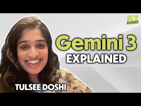 Google 的 Tulsee Doshi：Gemini 3、Deep Think、Nano Banana Pro 的分層編輯 // AI Inside 110 (Google's Tulsee Doshi: Gemini 3, Deep Think, Layer-Based Editing in Nano Banana Pro // AI Inside 110)
