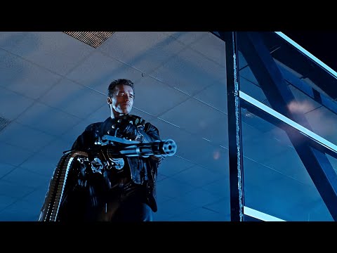 Trust me (T-800 with minigun) | Terminator 2 [Remastered]
