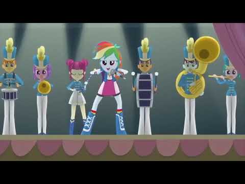 My Little Pony: Equestria Girls - Friendship Games 'The CHS Rally Song' Music Video