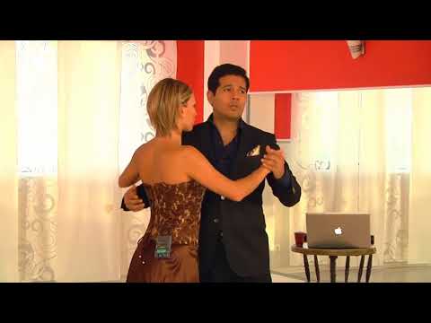 Sebastian Arce & Mariana Montes Lesson 121. Moving in opposite directions. Tango