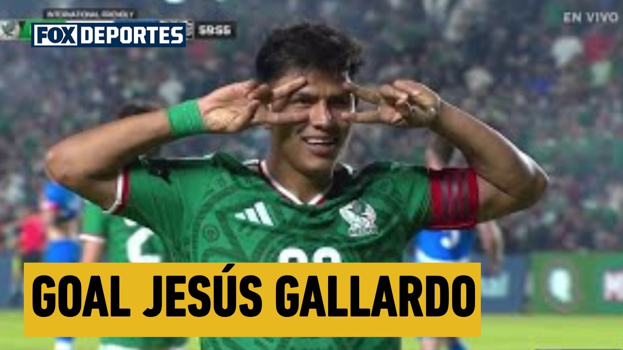 🇲🇽😁 GOAL Jesús Gallardo | Mexico 3-0 Iceland | International Friendly 2026