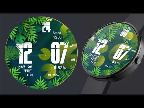 Jungle Animated Watch Face