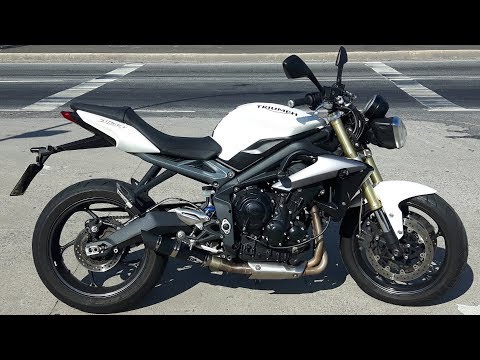 Rodolfinho da Z- Testando Triumph Street Triple 675 - 2016.