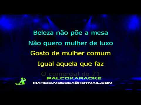 Grupo Tradição e Dois a Um   Mulher boa - Karaoke