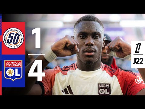 Résumé Montpellier - OL : nouvelle large victoire dans l'Hérault (1-4)