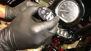 How to Remove a Harley-Davidson Touring Model Ignition Switch