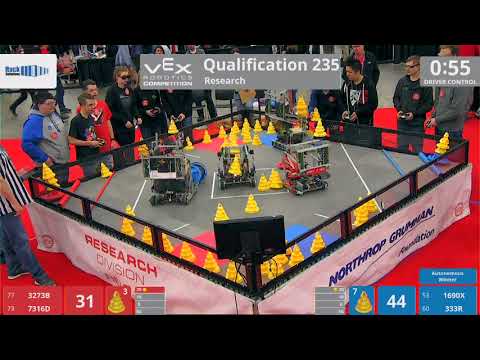 2018 VRC Res Q235 - 3273B 7316D vs 1690X 333R - 91 to 90