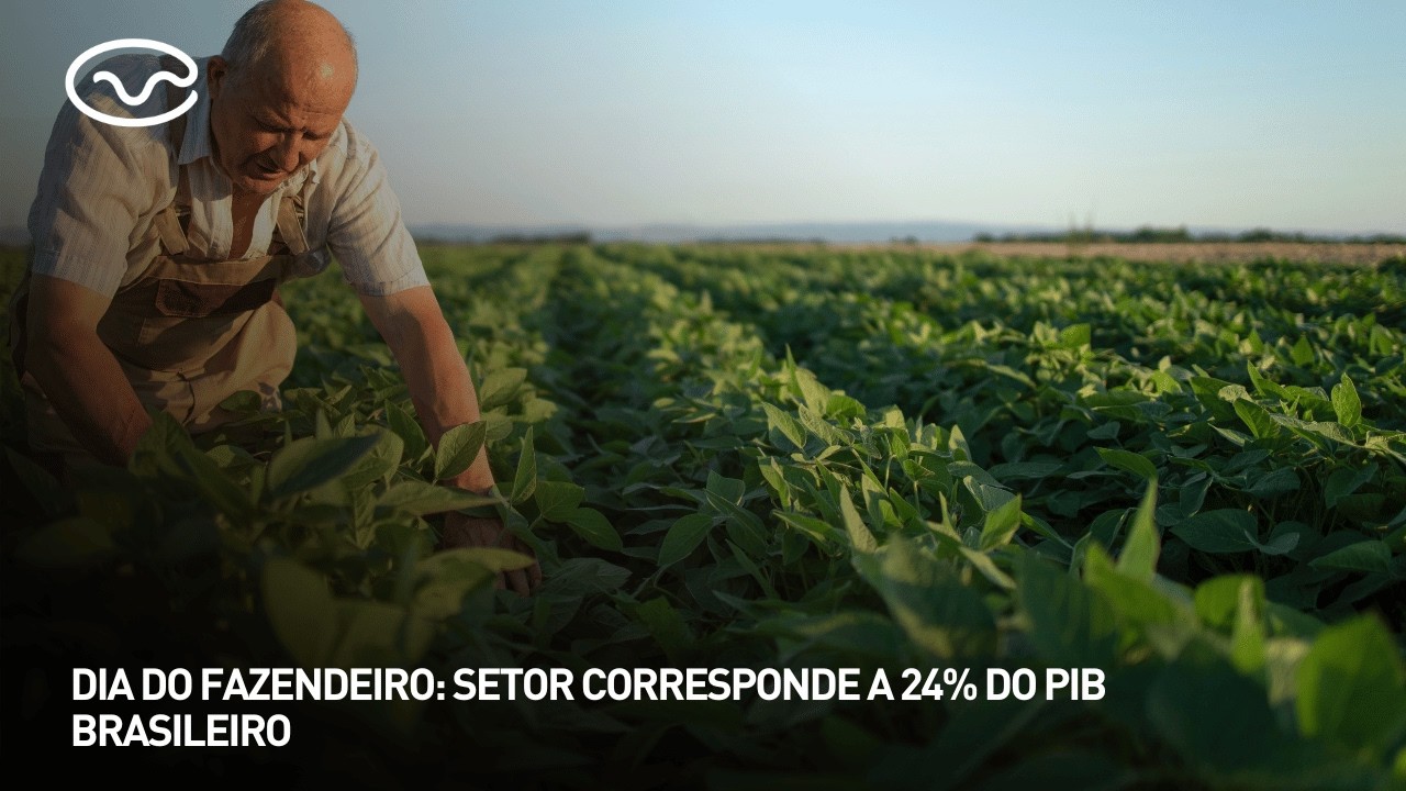 Dia do Fazendeiro: setor corresponde a 24% do PIB brasileiro