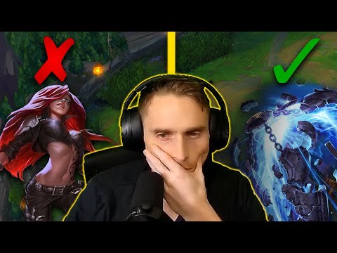 Why I will NEVER recommend champs like this - LoL Coaching