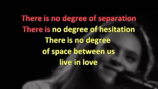 No degree of separation - Francesca Michielin (Instrumental karaoke EUROVISION 2016)