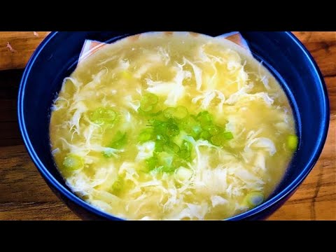 EASY EGG DROP SOUP | 5 Minute Egg Drop Soup