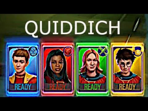 Quiddich game 1-4 Harry Potter Puzzles & Spells gameplay walkthrough