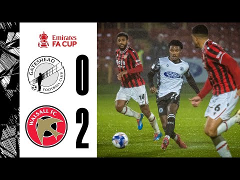 FC Gateshead 0-2 FC Walsall 