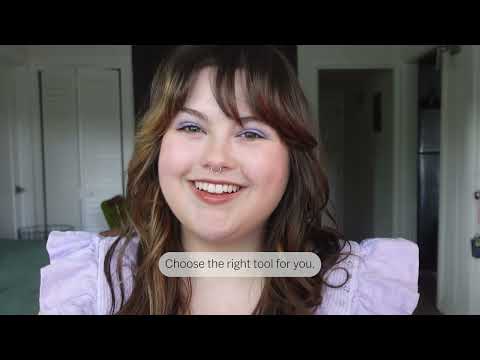 Compact Ceramic Hair Styling Tool - Navy