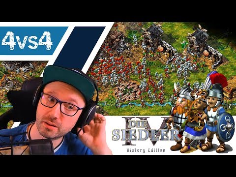4vs4 Community Game - Die Siedler 4 HE - Deutsch - #030