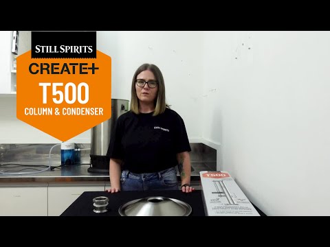 Making Neutral Spirit - CREATE+ T500 Column & Condenser