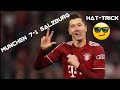 Bayern Munchen VS Salzburg Highlights | with Lewandowski hat-trick 😎 | liga champions tadi malam