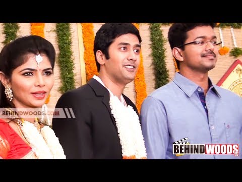 Chinmayee - Rahul Wedding Reception | Vijay | Karthi | Shiva | AR Murugadoss | Gautham Menon - BW