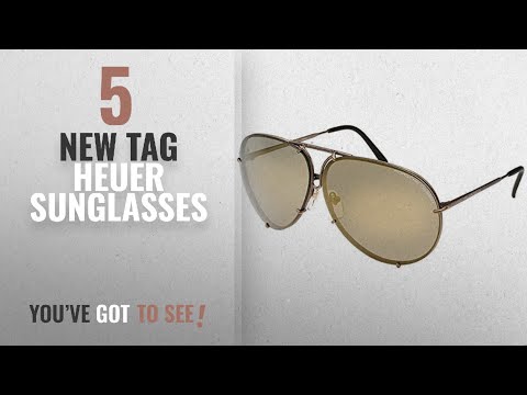 Top 10 Tag Heuer Sunglasses [ Winter 2018 ]: Porsche Design P8478 E 66mm Sunglasses Copper Frame