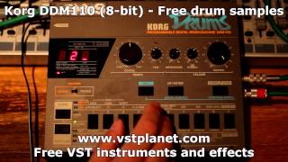Video thumbnail for Korg DDM-110 - Free drum samples - vstplanet.com by Plugins Collection