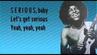 Jermaine Jackson - Let&#39;s Get Serious (Lyrics) ♥