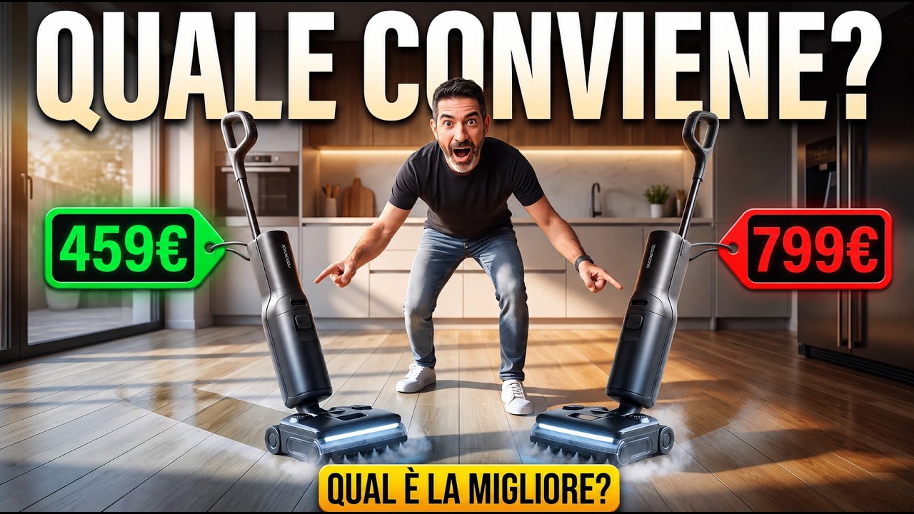 Roborock F25 Steam vs F25 Ultra | Quale comprare? Il confronto definitivo 2026