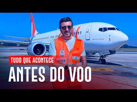 O que você NUNCA vê antes de SEU VOO | EP. 1265