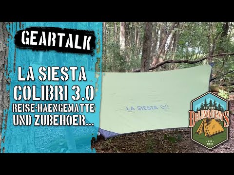 Geartalk: @lasiestatv  Colibri 3.0 Reise Hängematte + Zubehör - Outdoor Delinquents