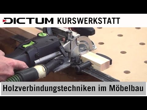 Verbindungstechniken im modernen Möbelbau - Kurs mit Gotthard Ambros