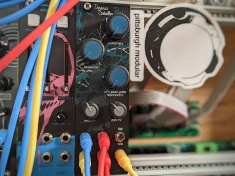 Pittsburgh Modular Dynamics Controller Bat - Buchla Bongo Low Pass Gate Patch