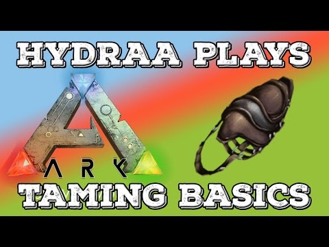 Taming basics(Short Version) | ARK Survival Evolved(v183) | #0