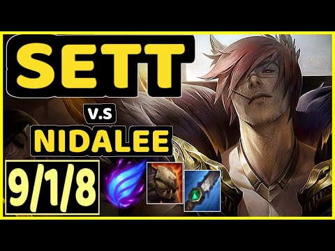 BABIP (SETT) vs NIDALEE - 9/1/8 KDA JUNGLE GAMEPLAY - OC Ranked DIAMOND