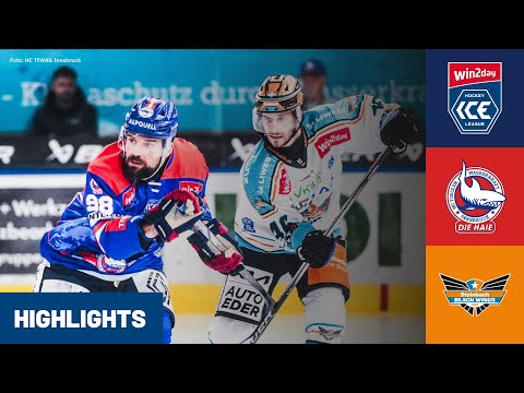 ICE: HC TIWAG Innsbruck - Die Haie vs. Steinbach Black Wings Linz | Highlights
