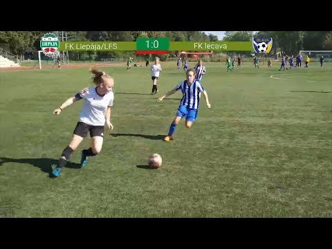 U12 Futbols meitenēm: FK Liepāja/LFS - FK Iecava (23.08.2018)