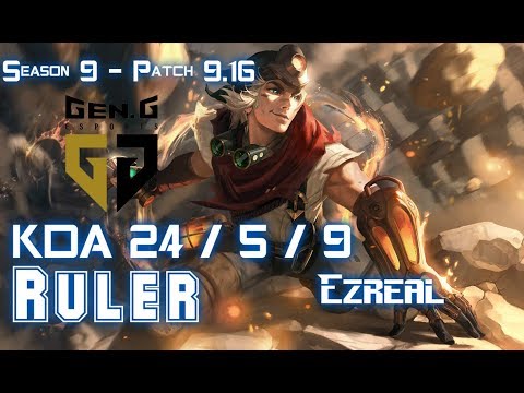 Gen Ruler EZREAL vs KAI'SA ADC - Patch 9.16 KR Ranked