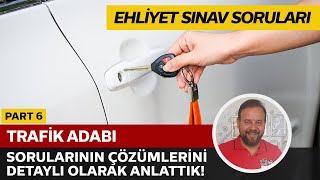 Trafik Adabı Soru Çözüm ve Anlatımı