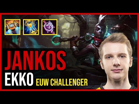 Jankos - EKKO vs. IVERN Jungle | EUW Challenger