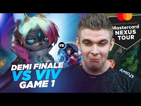 RHOBALAS : DEMI FINALE OPENTOUR VS ViV GAME 1 - VEX VS AHRI | LOL FR