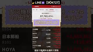 #投資初心者#資産運用#日本市場#株の勉強#株式入門#投資生活#デイトレード#スイングトレード#長期投資#高配当株