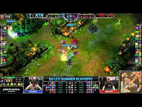 ATN vs EG | Alternate vs Evil Geniuses Game 2 | European LCS Playoffs Quarterfinals | GamesCom Day 3