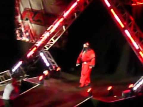 WWE GDANSK POLAND- Alex Riley vs Lord Tensai Entrances