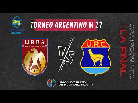 CAMPEONATO ARGENTINO M-17 - ZONA CAMPEONATO [LA FINAL] 🏉 BUENOS AIRES - CUYO 🏆