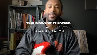 Jamahl Smith Makes a Synth Bass Sound on Bass | Technique of the Week | Fender