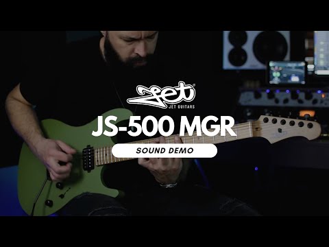 Демонстрация звучания электрогитары Jet JS-500 MGR