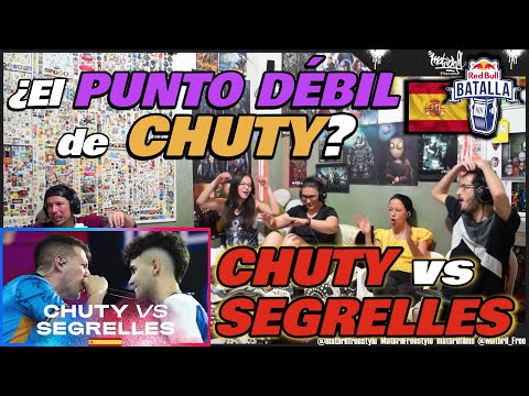 🔴COLOMBIANOS REACCIONAN a CHUTY vs SEGRELLES - ¿El PUNTO DÉBIL de CHUTY? [RED BULL ESPAÑA 2023]