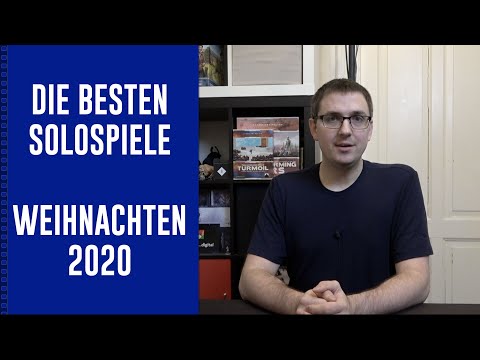 Top 10 beste Solo Brettspiele Weihnachten 2020 - gute Spiele für den Corona Lockdown für eine Person