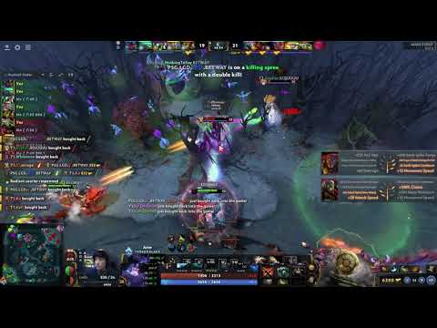 Ame God Terrorblade Crazy Game PSG.LGD vs T1 Upperbracket TI 10