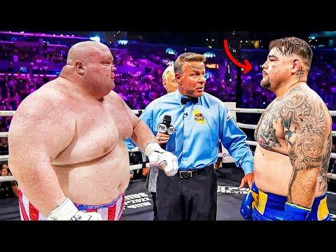 The Next Butterbean! Andy Ruiz Is SCARY Man - Brutal KOs!
