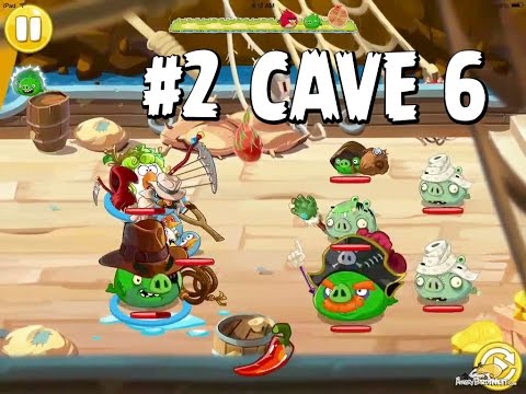Angry Birds Epic Cave 6 Endless Winter Level 2 Walkthrough